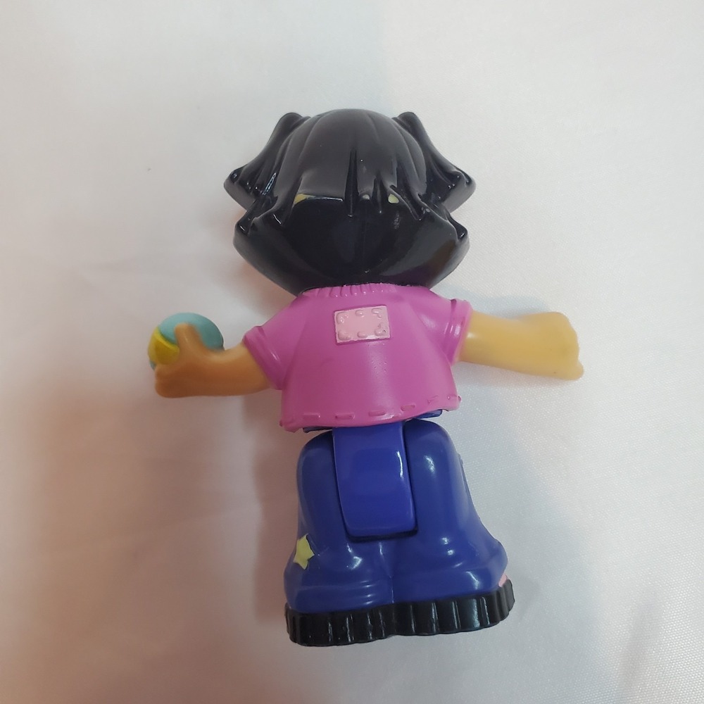 Fisher Price Little People Sonya Lee Pet Shop Girl Bendable Poseable Ball - Picture 4 of 5
